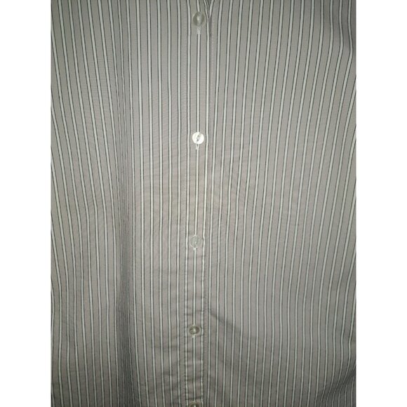 Worthington Womens Plus 2X Pinstripe Button Down Blouse - Picture 5 of 6